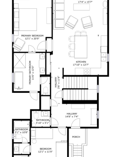 2nd Floor - Floor plan of Stella Maris