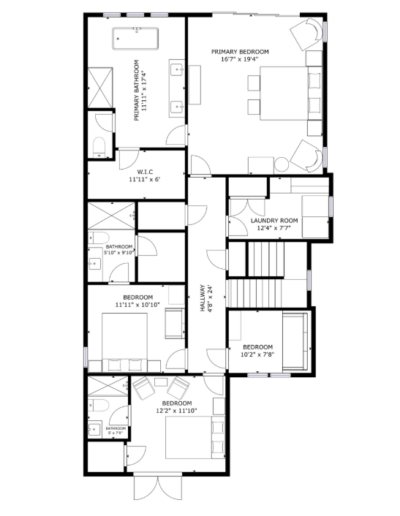 3rd Floor - Floor plan of Stella Maris